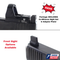 Red Dot Adapter Plate & Co-Witness Sight Set Combo for Glock Gen6 w/ Leupold DeltaPoint Pro, by Dawson Precision®