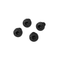 Grip Screws for 1911, Whorl, Torx, Black, 4 Pack, by Challis Grips®