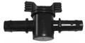 Inline Shut Off Valve Barbed 1/2"