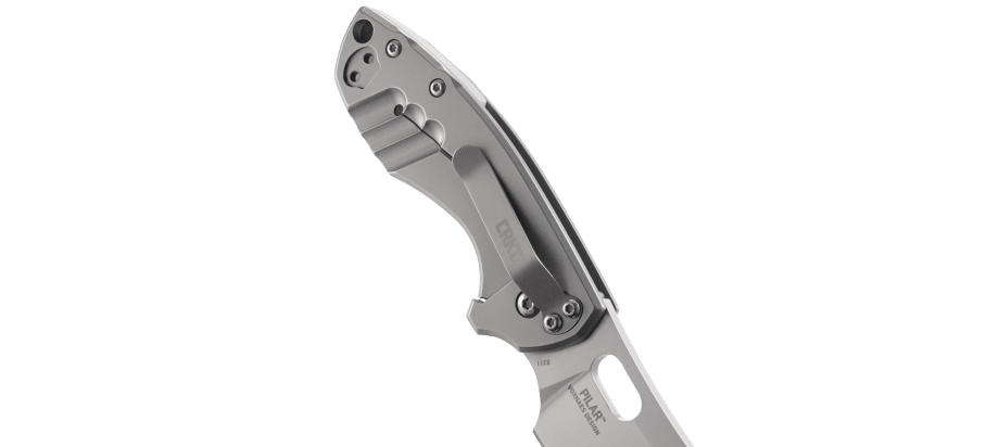 Pilar® Frame Lock angled feature highlight