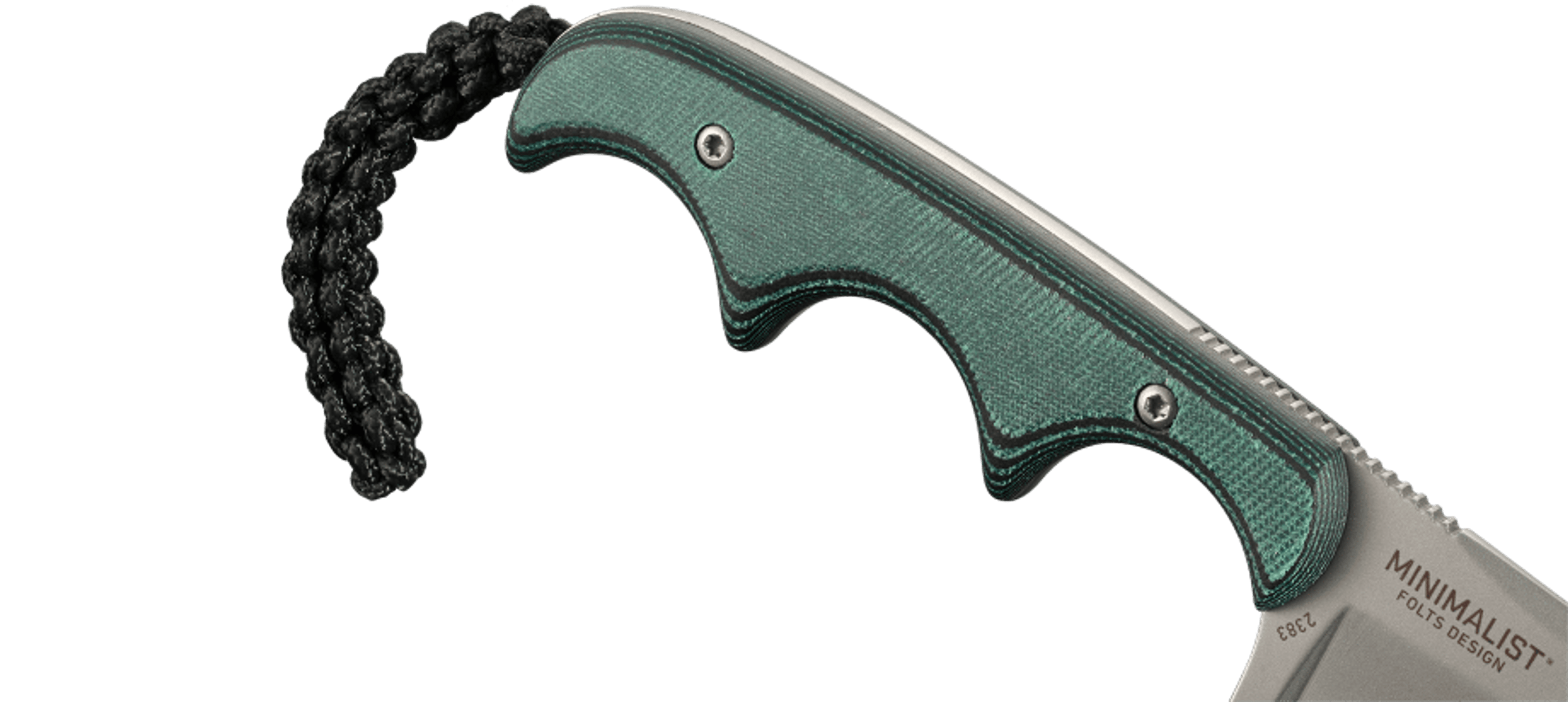 Minimalist® Cleaver angled back