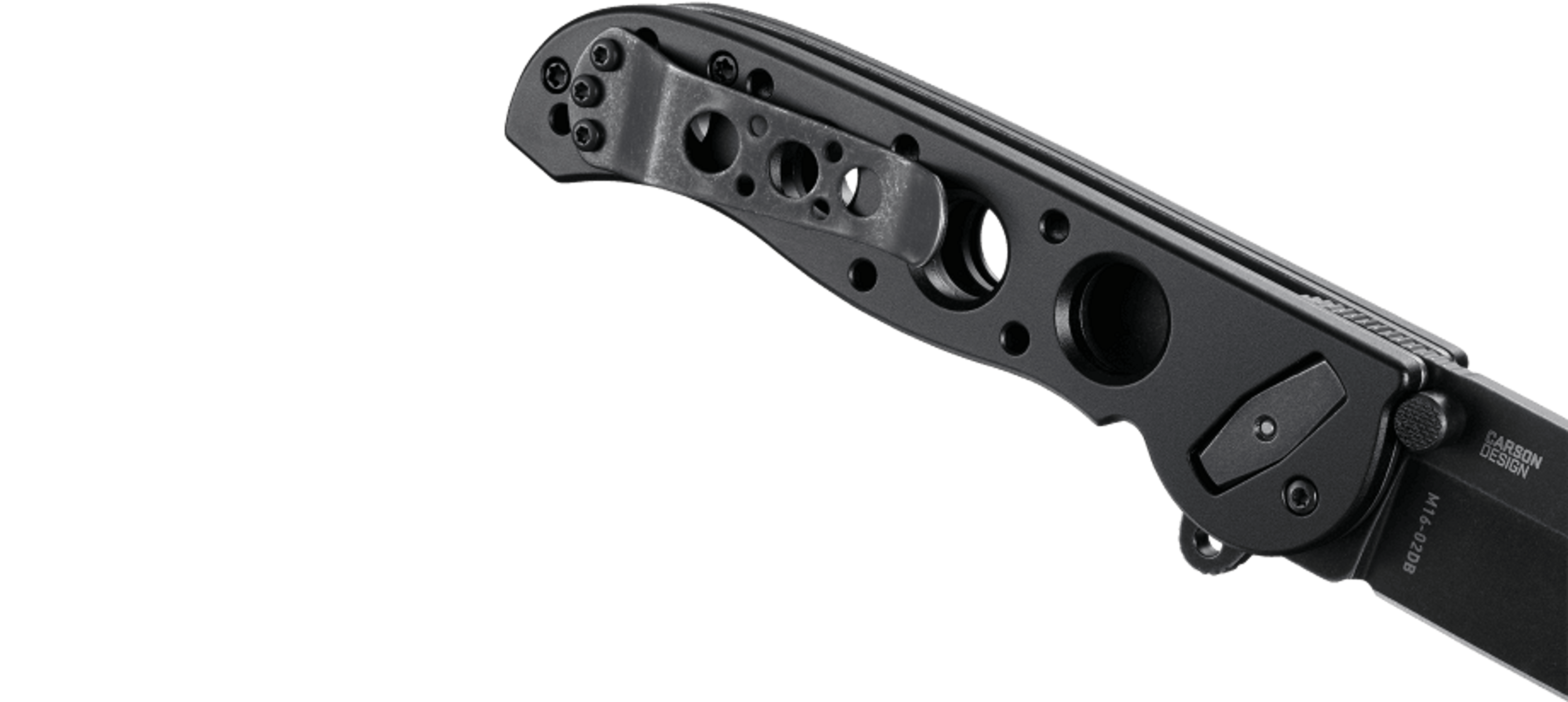 M16®-02DB Deadbolt® angled feature highlight