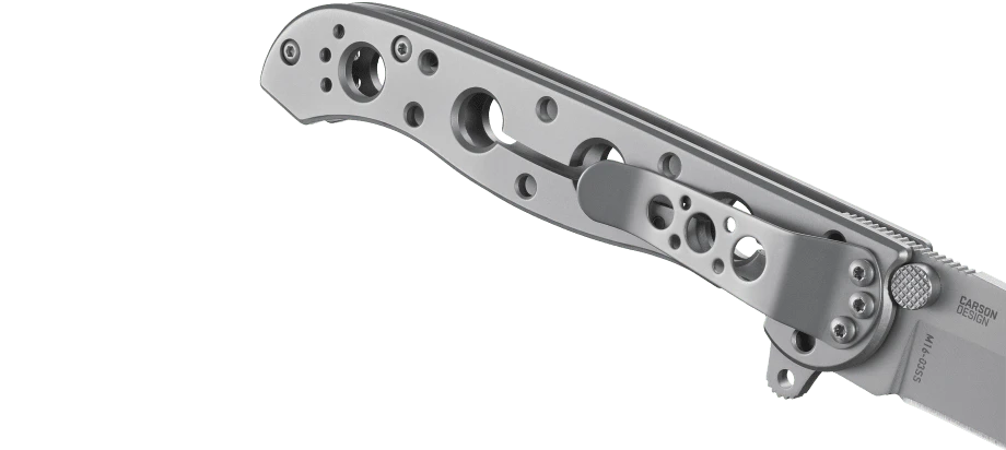 M16®-03SS Spear Point angled feature highlight