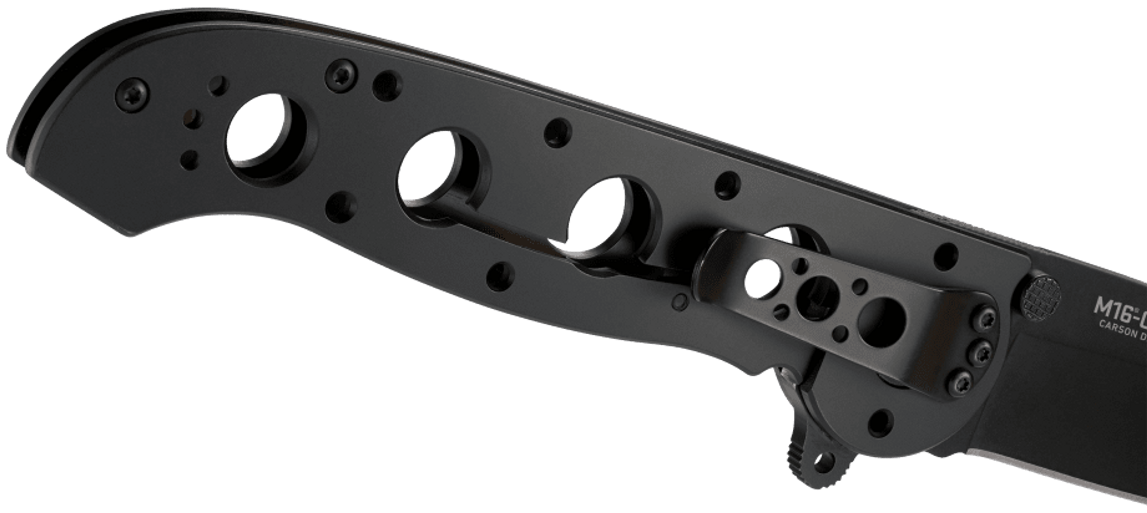 M16®-04KS Tanto angled feature highlight