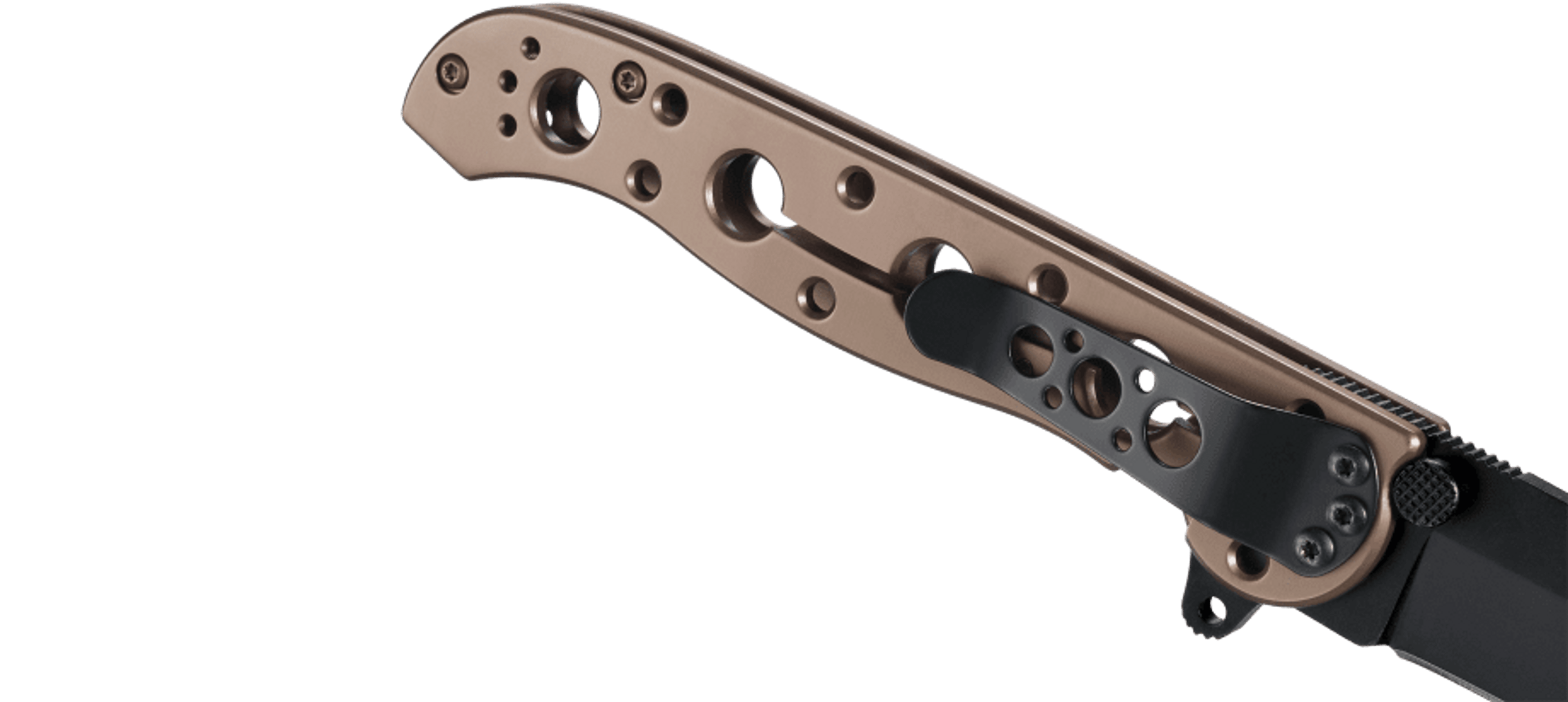 M16®-03BK Spear Point angled feature highlight