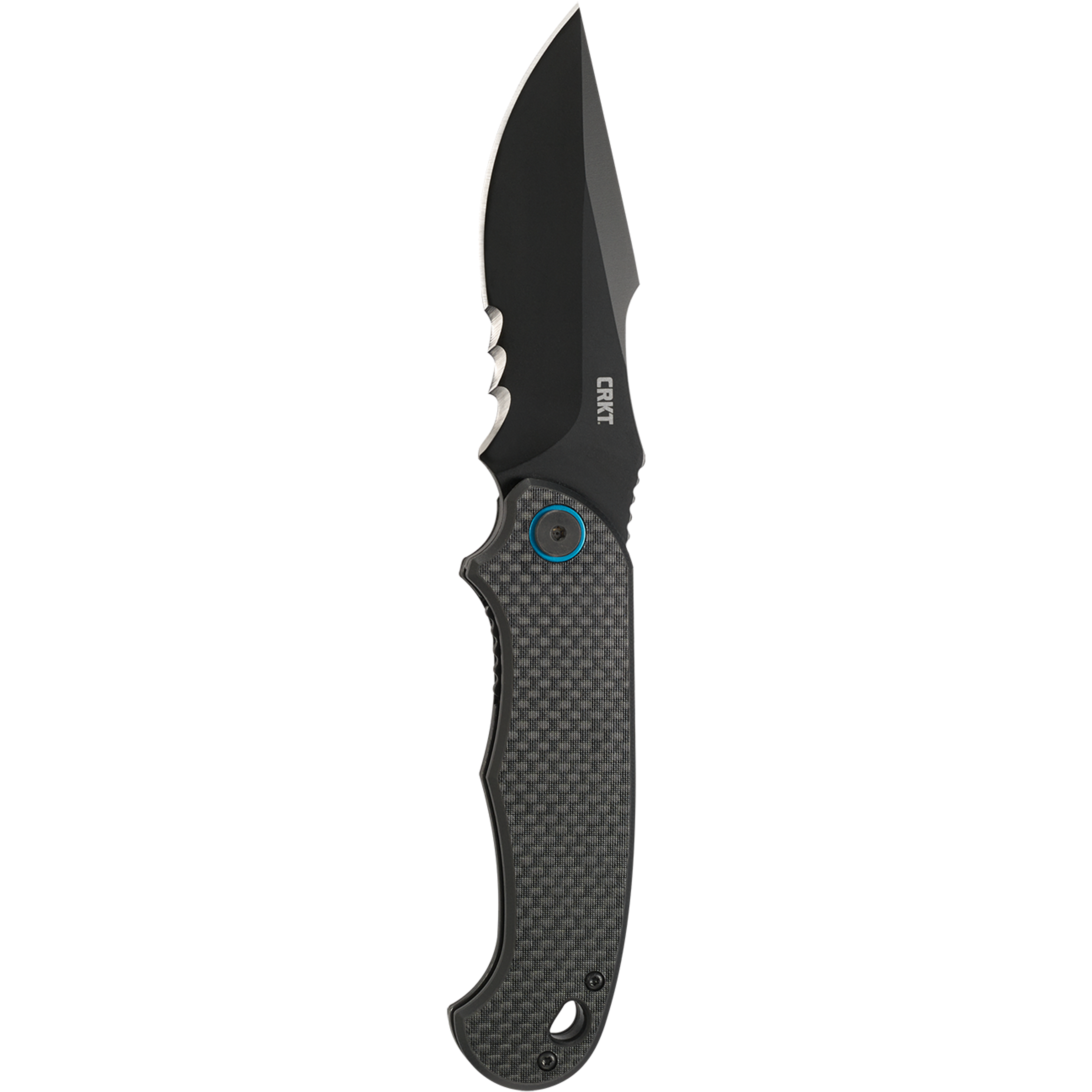 Black 1.4116 Carbon Fiber w/G10 Base