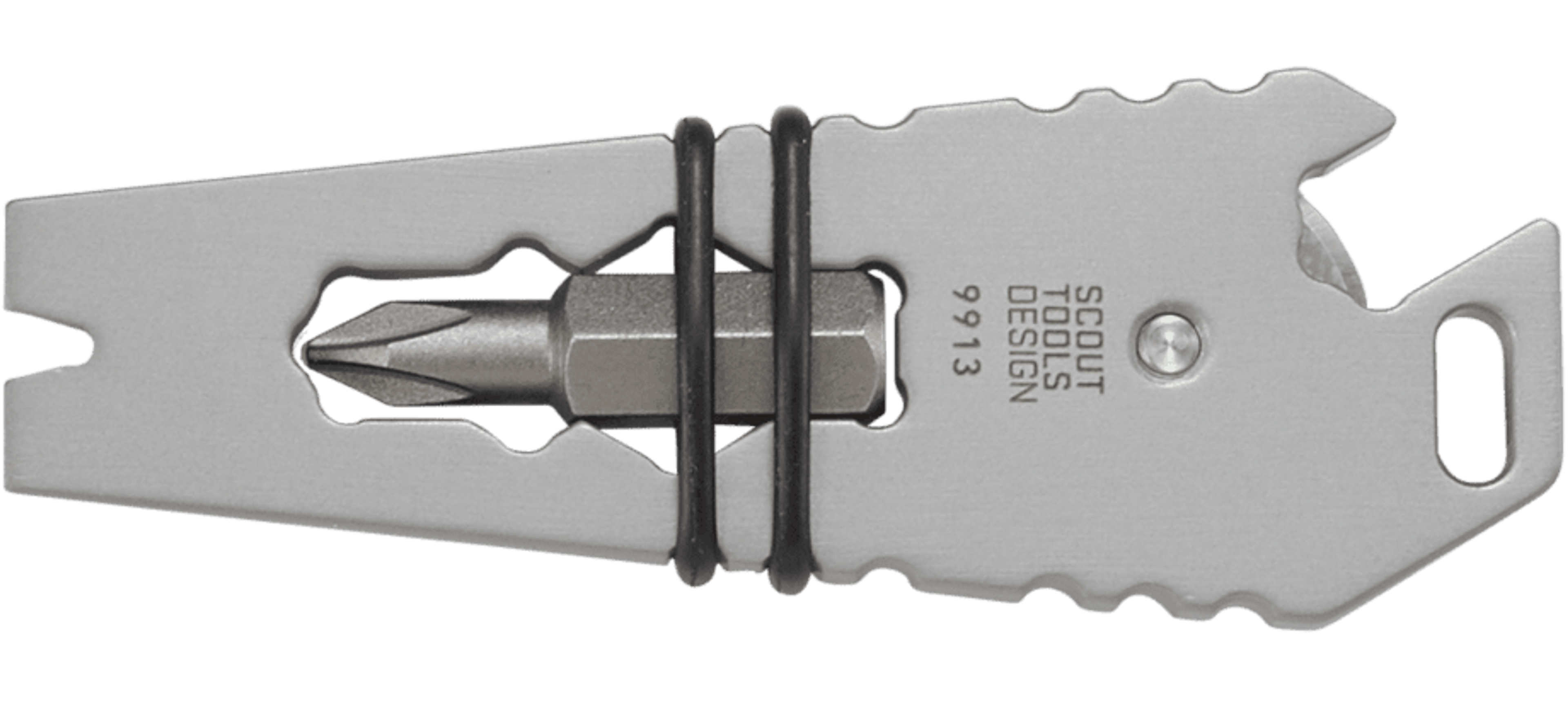 Pry Cutter Keychain Tool profile horizontal