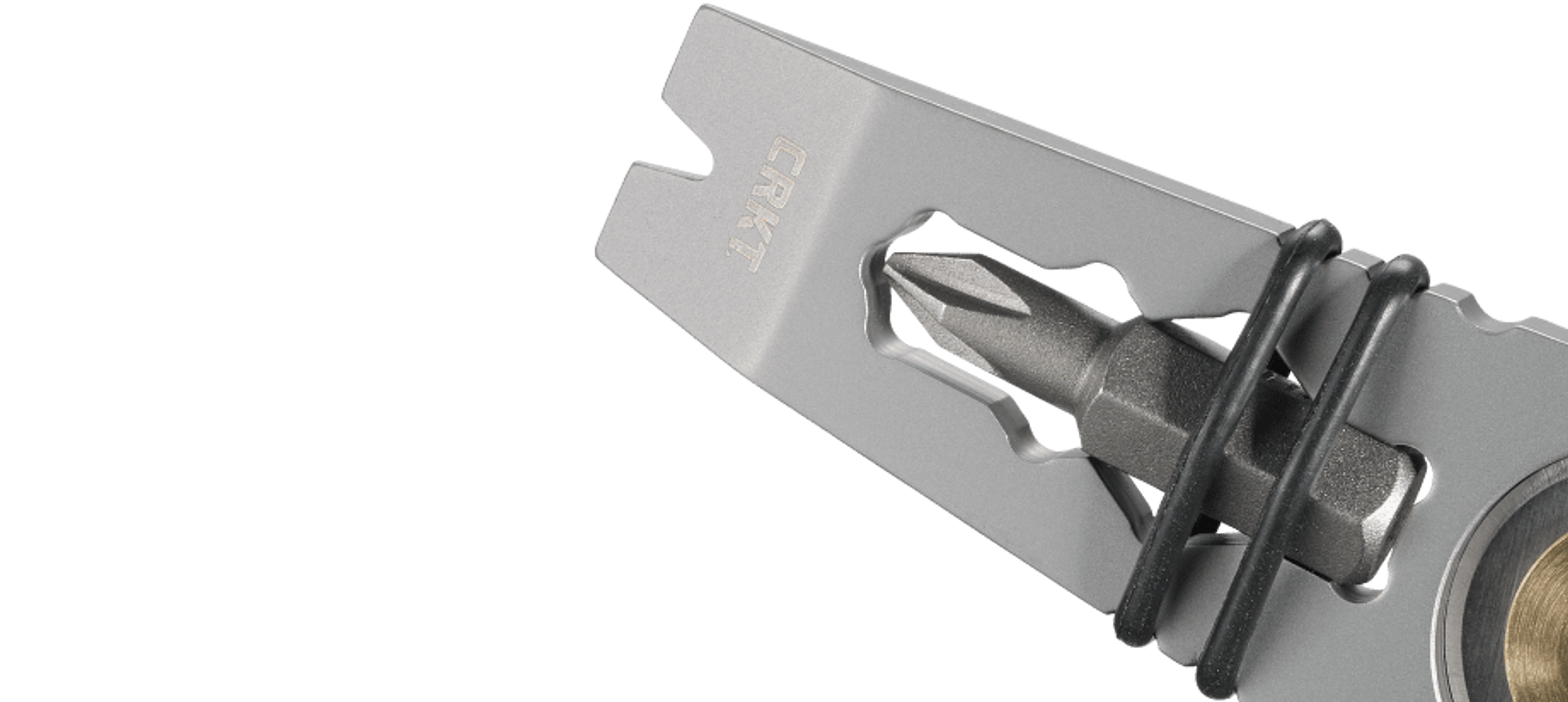 Pry Cutter Keychain Tool angled tip