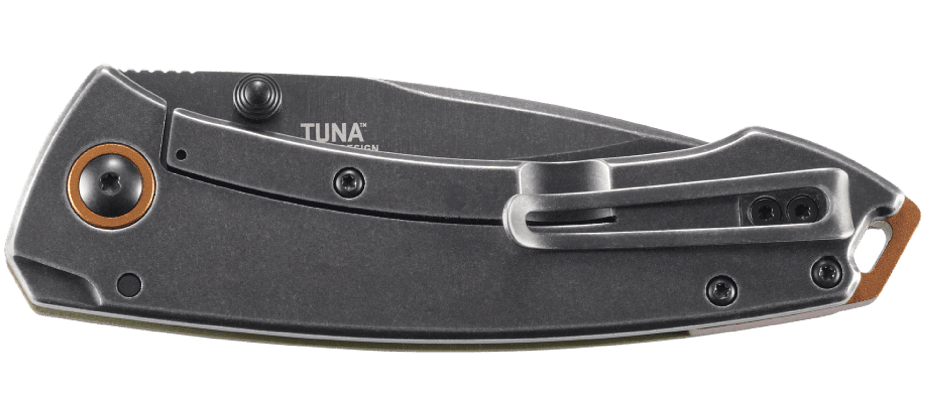 Tuna Frame Lock angled tip