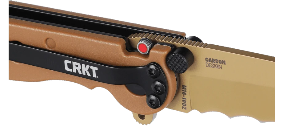  M16®-10DZ  Tanto angled feature highlight