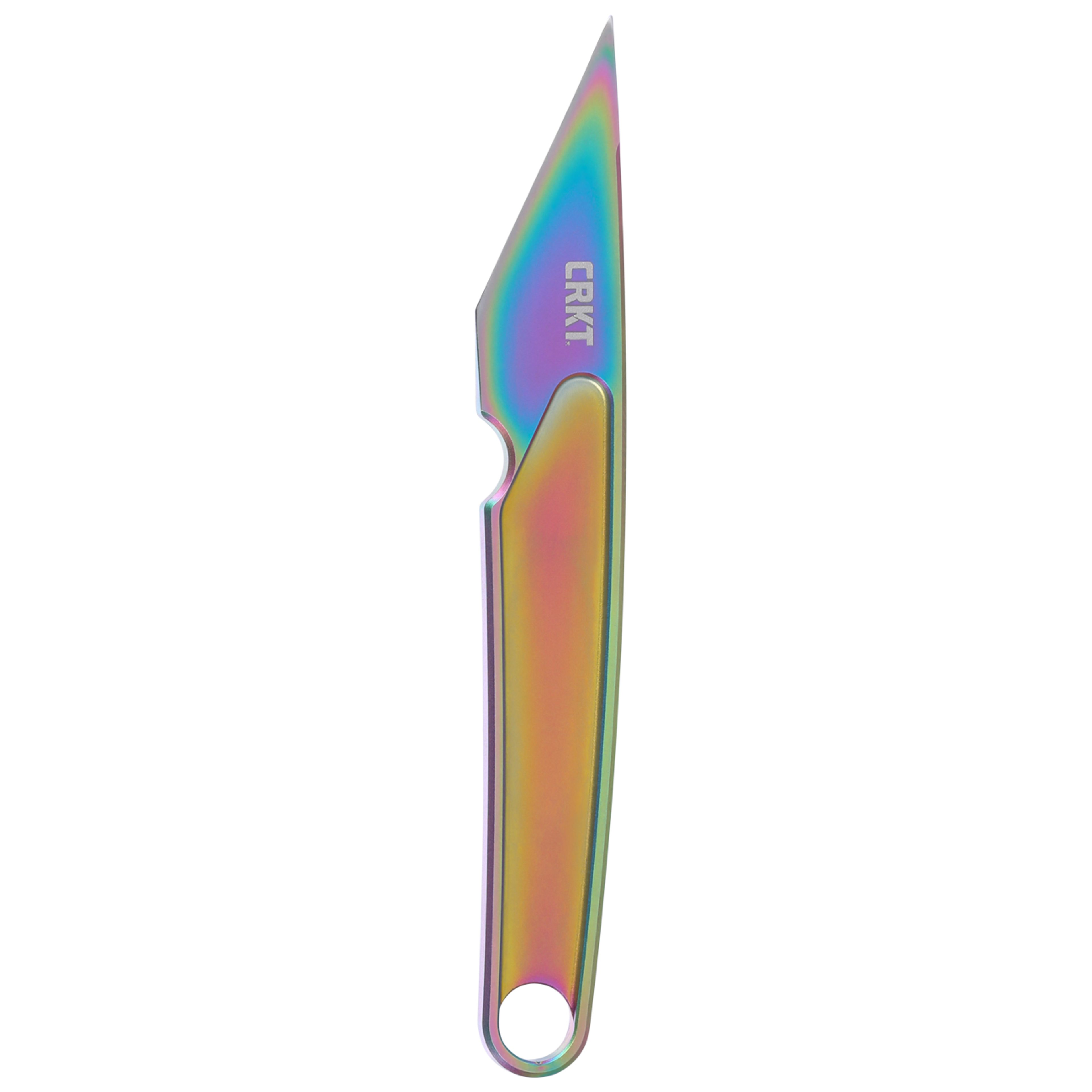HangTi™ Iridescent Fixed Blade Knife with Sheath 7065P image