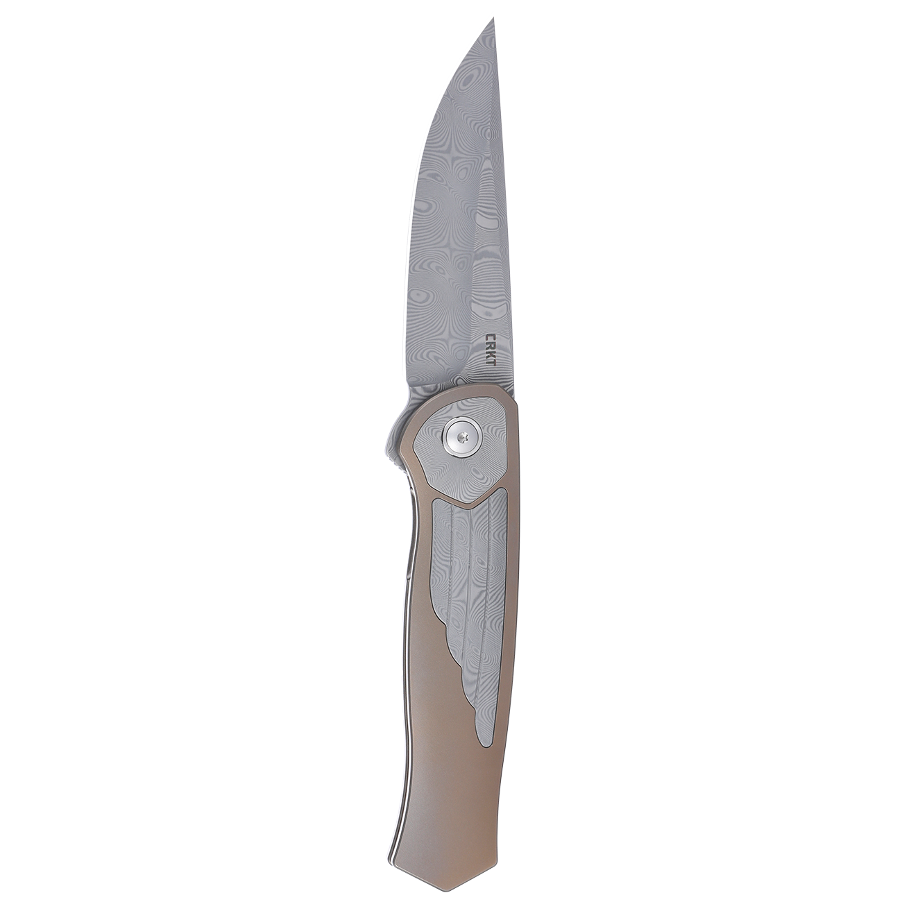 Sero Bronze Folding Knife with Frame Lock 7102 image