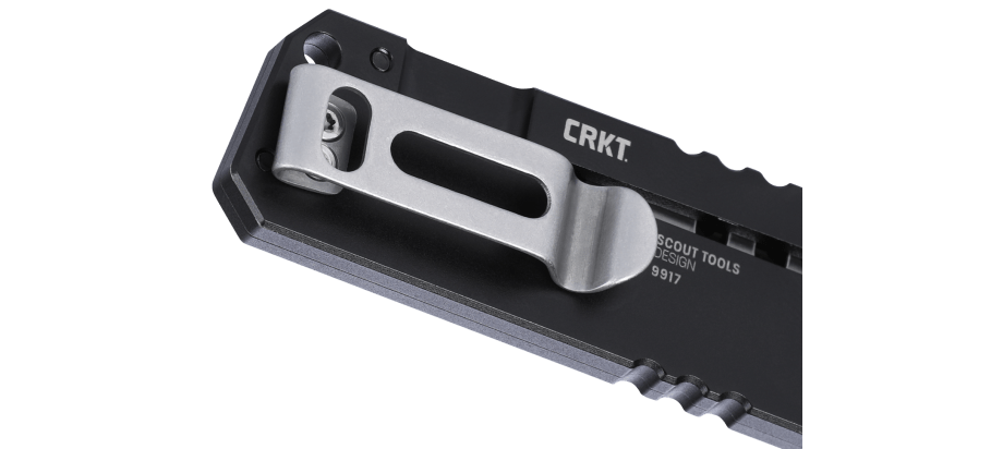 C.U.T. (Compact. Utility. Tool.) angled feature highlight