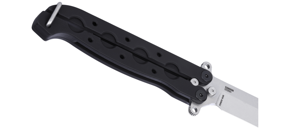 M16®-02BALI Balisong angled feature highlight