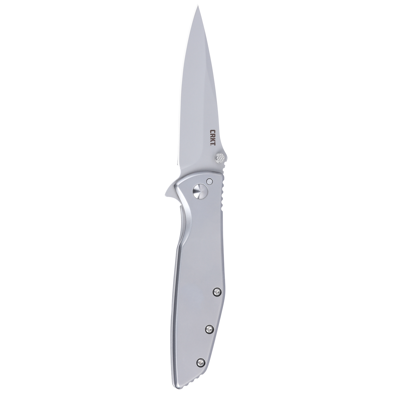 Slag Gray Assisted Folding Knife with Frame Lock 7600 image