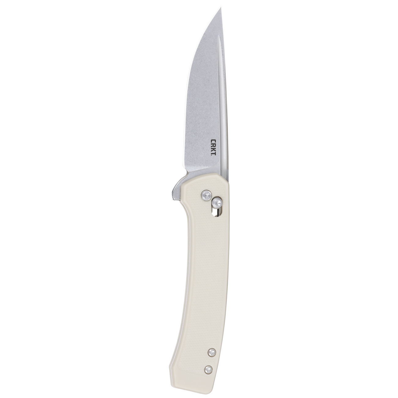 Q Compact Gray Folding Knife with Crossbar Lock 7075S image