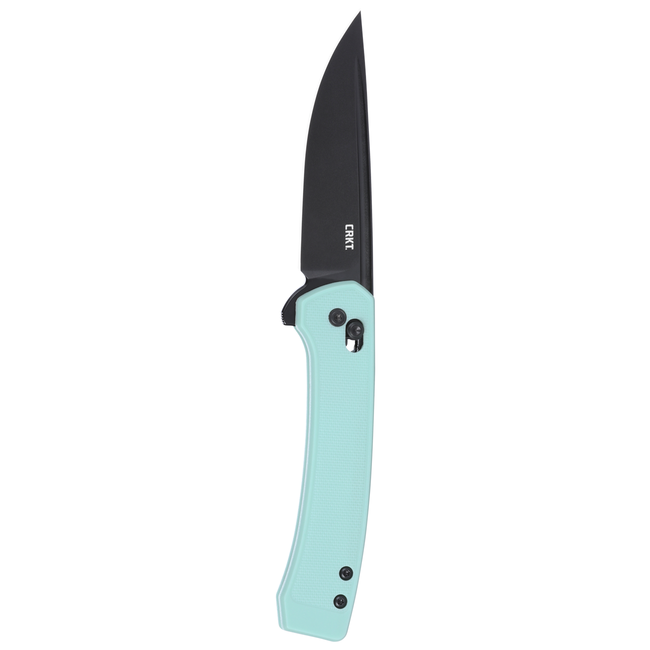 Q Compact Blue Folding Knife with Crossbar Lock 7075B image