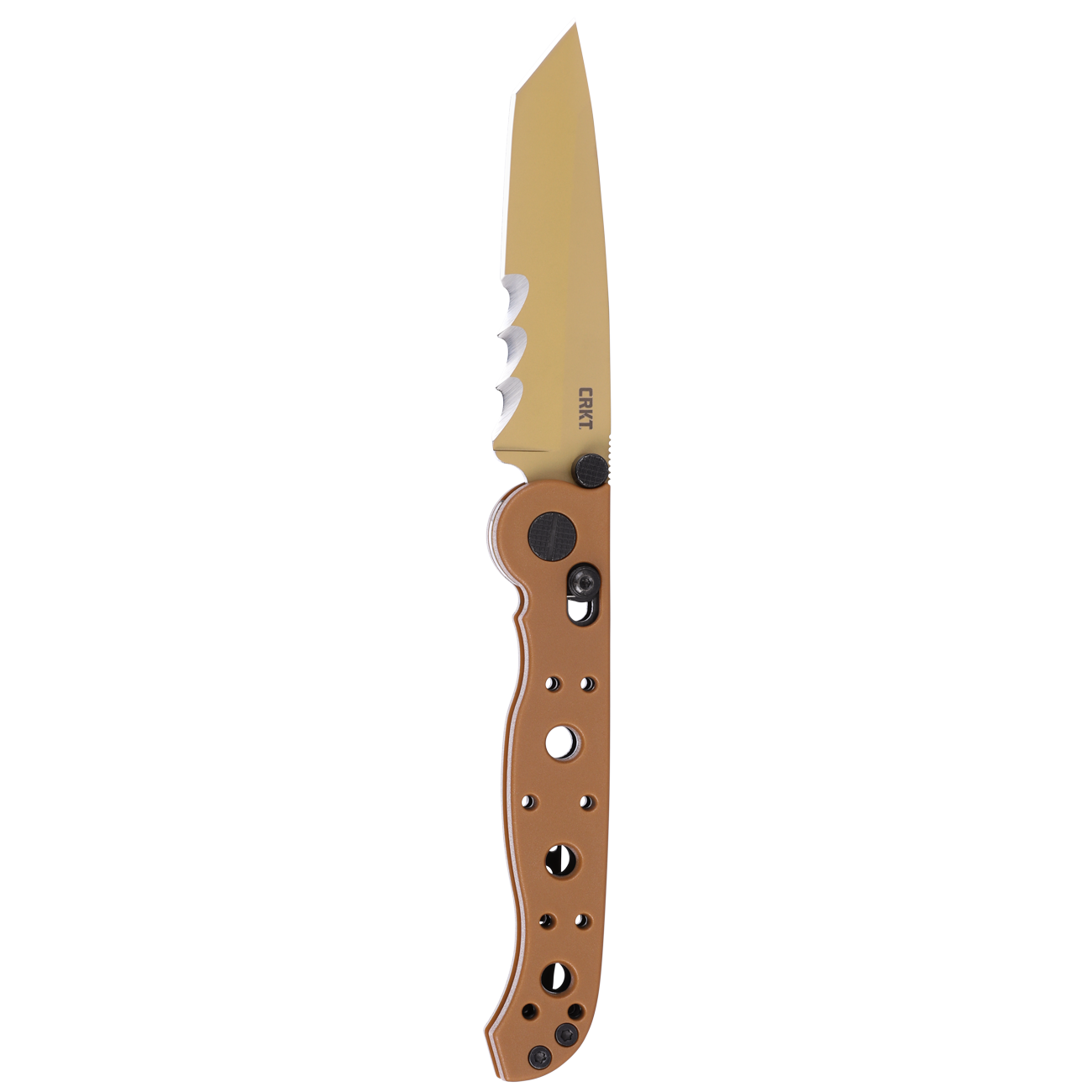 M16®-10XD Tan Folding Knife with Crossbar Lock M16-10XD image