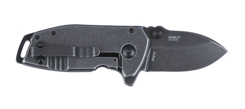 Squid™ Black Assisted Folding Knife with Frame Lock 2485K