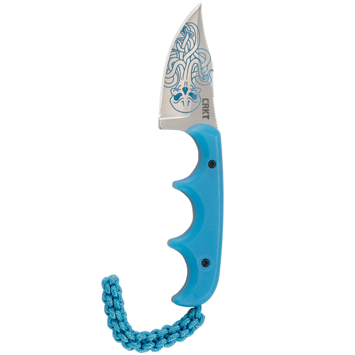 Minimalist® Blue Fixed Blade Knife with Sheath 2387O