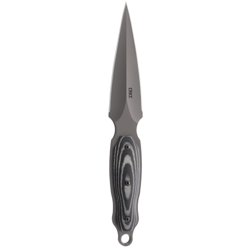 Shrill™ Black Fixed Blade Knife with Sheath 2075