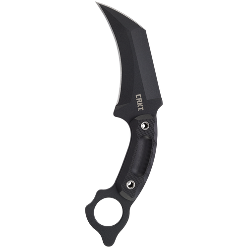 Du Hoc™ Black Fixed Blade Knife with Sheath 2630