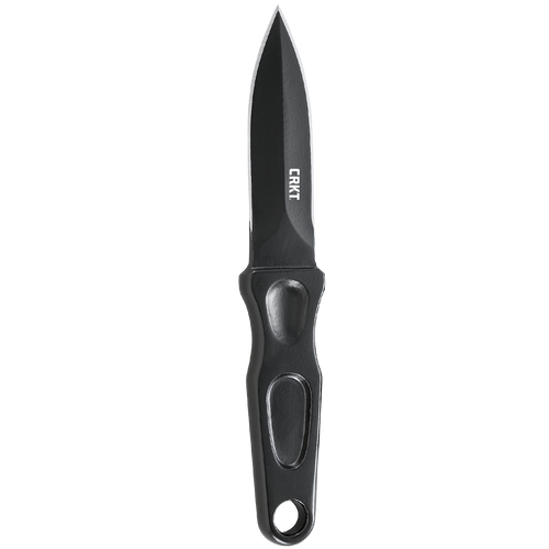 Sting™ Black Fixed Blade Knife with Sheath 2020