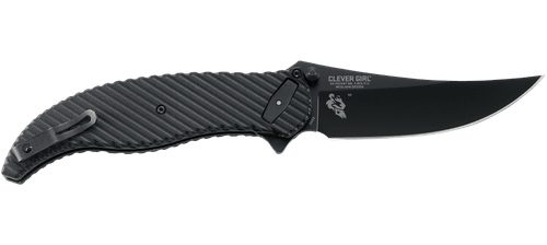 Clever Girl™ Black Folding Knife with Deadbolt® Lock 2640