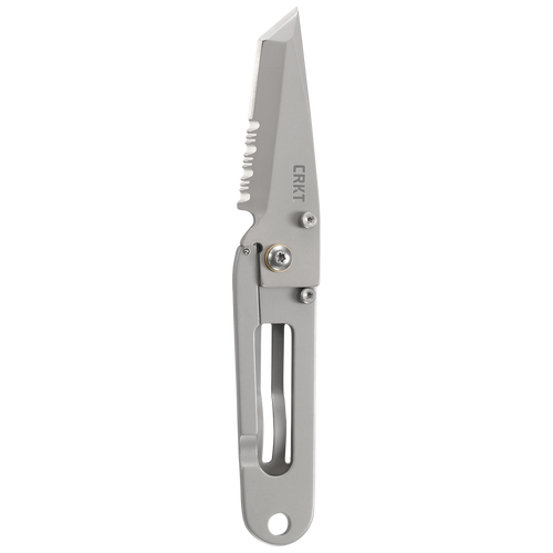 K.I.S.S.® Gray Folding Knife with Frame Lock 5510