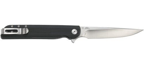 LCK + Large Black Assisted Folding Knife with Liner Lock 3810