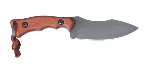 Bugsy™ Brown Fixed Blade Knife with Sheath 3600
