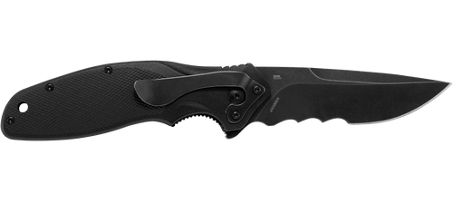 Shenanigan™ Black Assisted Folding Knife with Liner Lock K800KKP