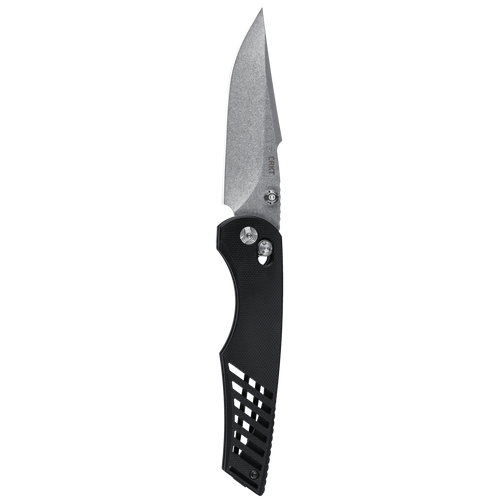 Definitive Black Folding Knife with Crossbar Lock 3820