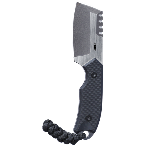 Razel™ Black Fixed Blade Knife with Sheath 4036