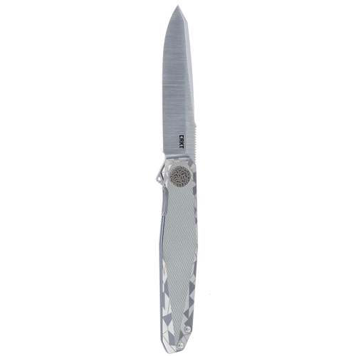 Facet™ Gray Folding Knife with Liner Lock K254TM390