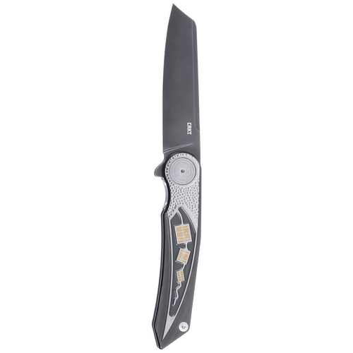 Fortuitous™ Black Folding Knife with Liner Lock 4014