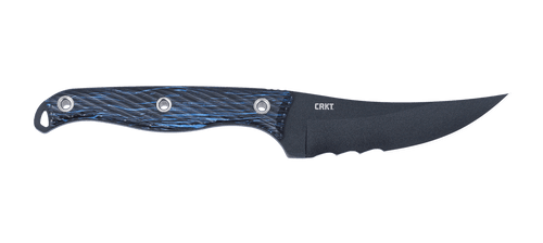 Clever Girl™ Black Fixed Blade Knife with Sheath 2709B