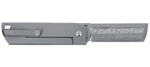 Mbombo™ Gray Folding Knife with Frame Lock 5920