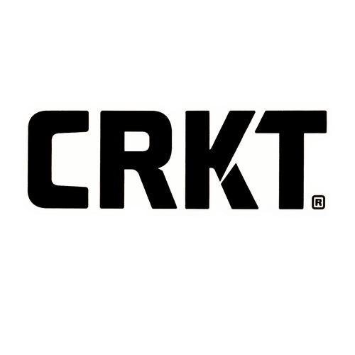 CRKT® Logo Black & Clear Accessory XSTICKER1