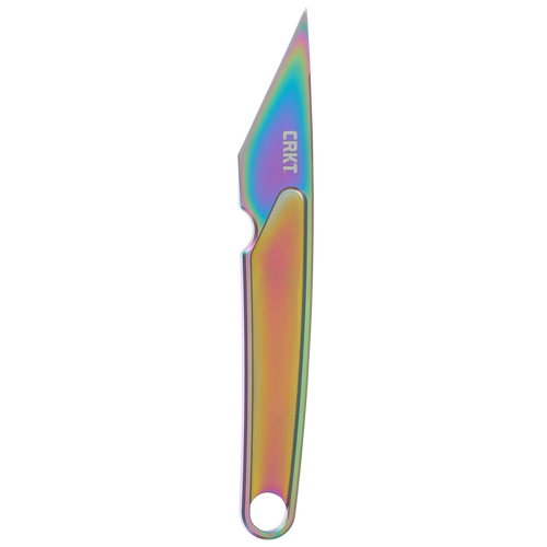 HangTi™ Iridescent Fixed Blade Knife with Sheath 7065P