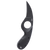 Bear Claw™ Black Fixed Blade Knife with Sheath 2516K