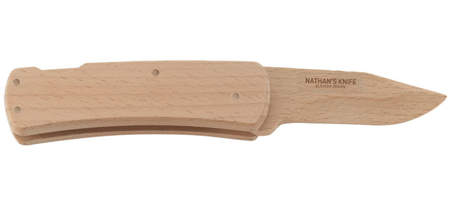 CRKT Nathan's Knife Kit 1032 DIT kit wooden pocket knife