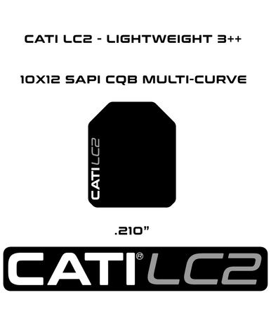 CATI LC2 Body Armor 10x12 SAPI CQB ™ MULTICURVE RF2 - CATI ARMOR
