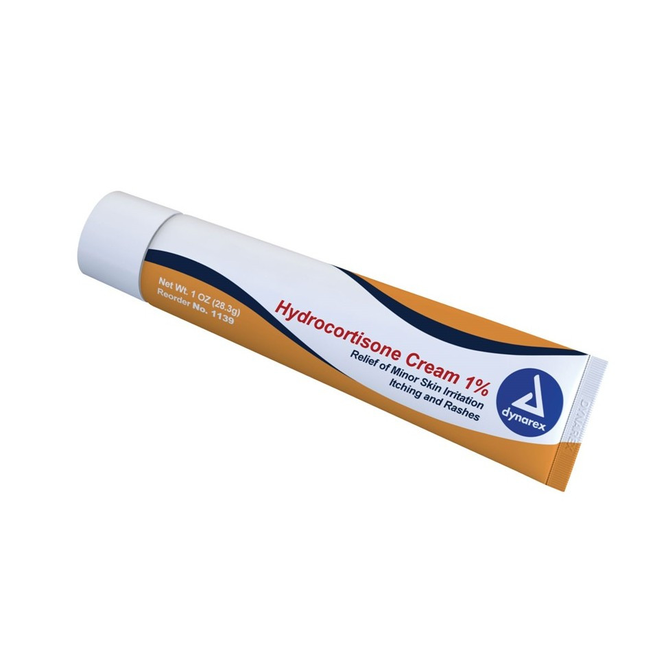 Dynarex 1 oz. Tube 1 Hydrocortisone First Aid Cream