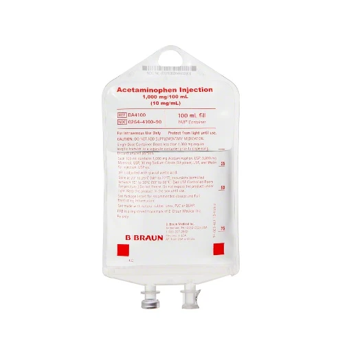 Acetaminophen Injection 1,000 mg/100 mL (10 mg/mL)