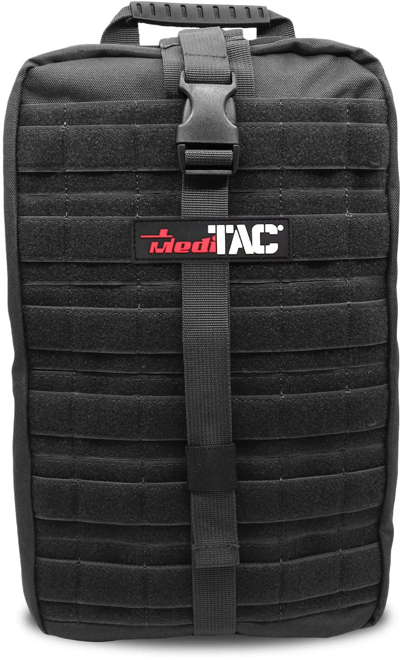 MediTac Small Owl Type Tactical Trauma Bag feat. Rip-Away Velcro Fastener Bag Backpack, Molle Bag Rucksack Pack