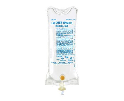Lunders Injection Lactated Ringer's Injection, USP, 1,000 mL - Dixie EMS