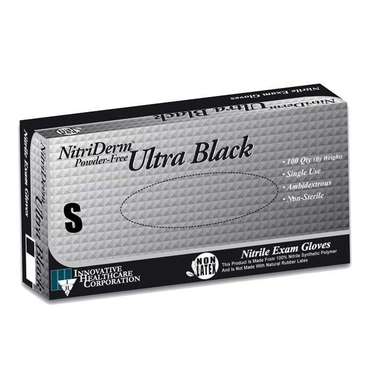 NitriDerm® Ultra Black Gloves