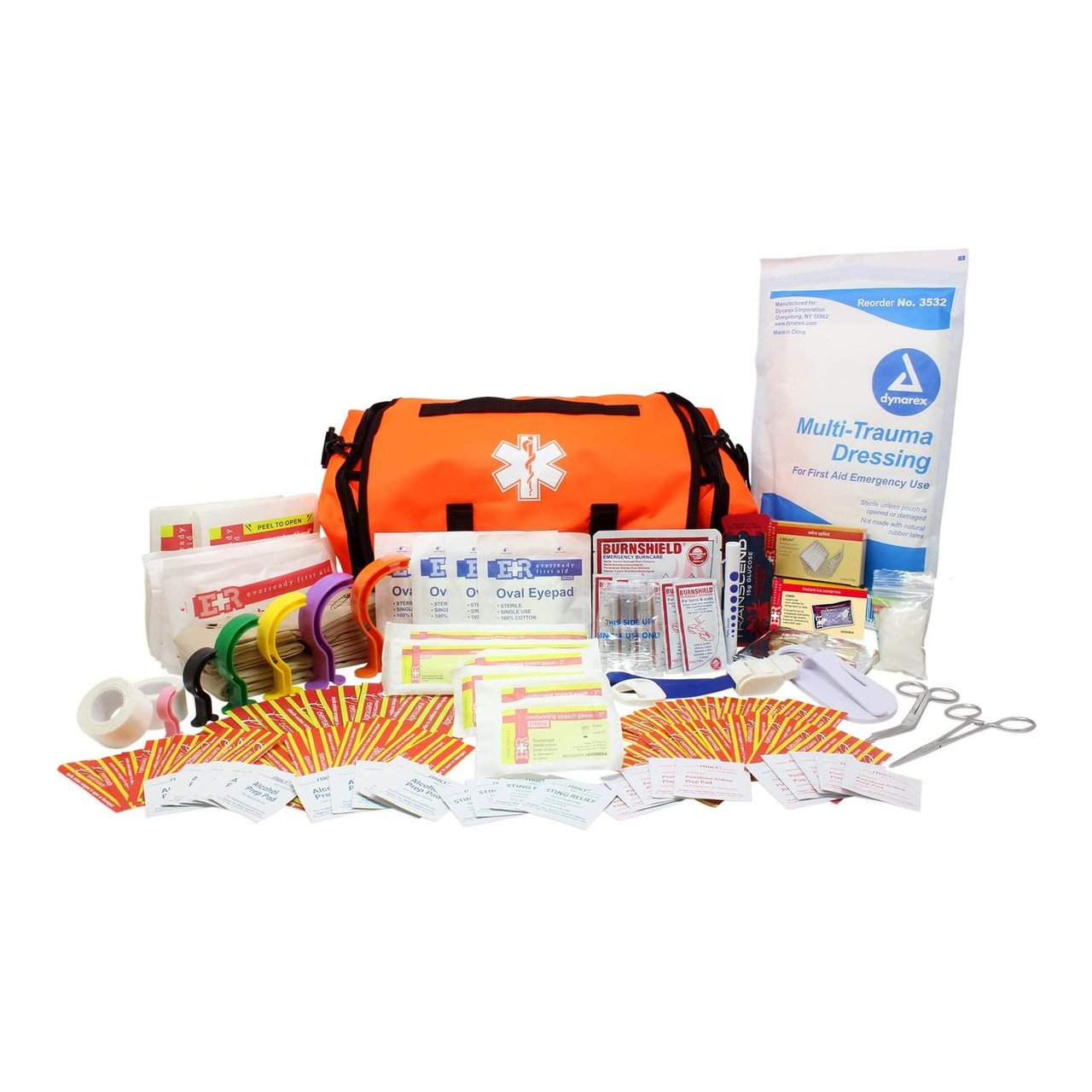 Dixie EMS Fully Stocked 138 Piece First Responder On Call Kit