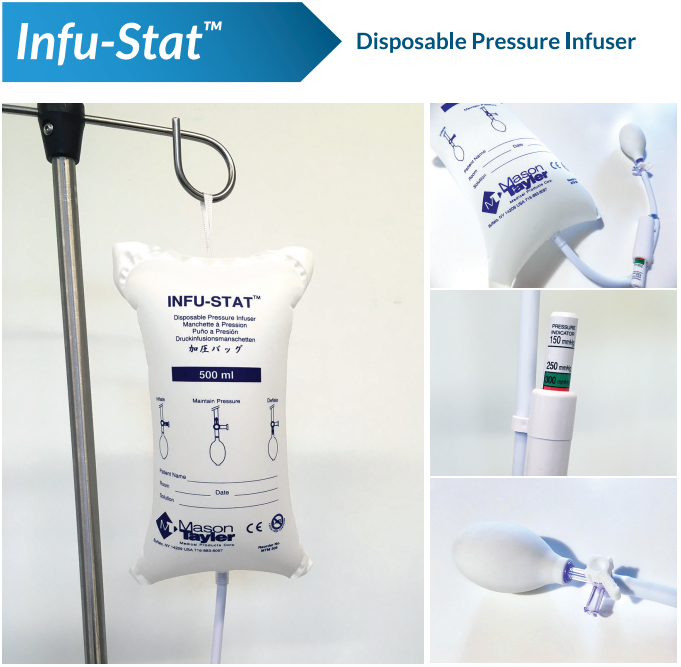 Infu Stat Disposable Pressure Infuser 500 Ml